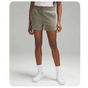 Lululemon softstreme HR shorts in army green
